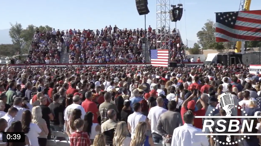 California is TRUMP COUNTRY Massive crowd turns out for President Trump’s Coachella rally